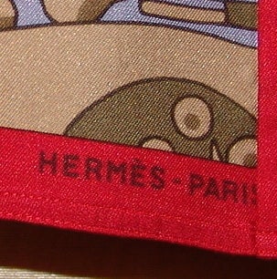 Hermes Silk Print Top 2