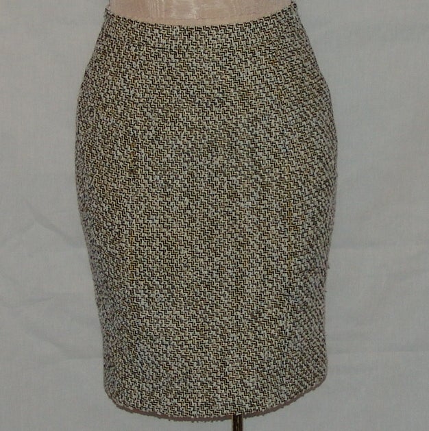 Chanel cotton blend skirt, length 21