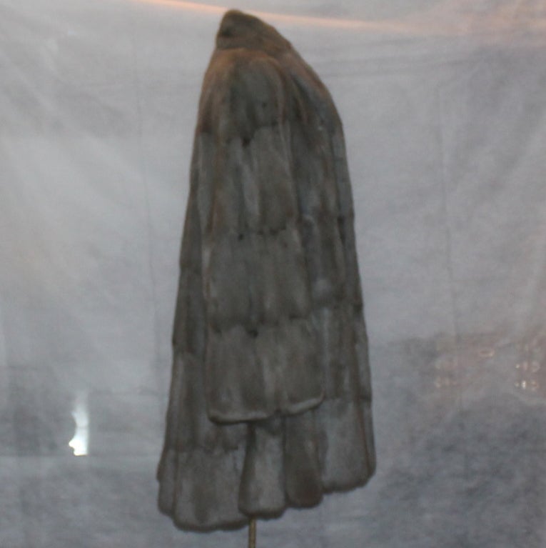 Bergdorf Grey Russian Exotic Fur