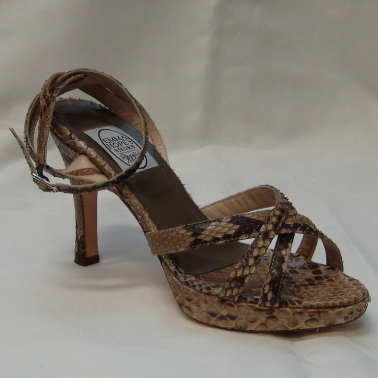 Emma Hope's Snake Skin Shoes
