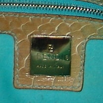 Fendi Black and Brown Pony Hair Handbag 2