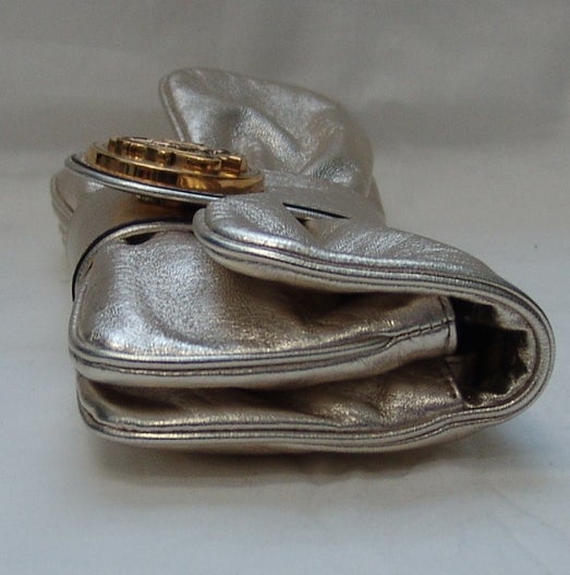 Gucci Gold Metallic Handbag or Clutch 1
