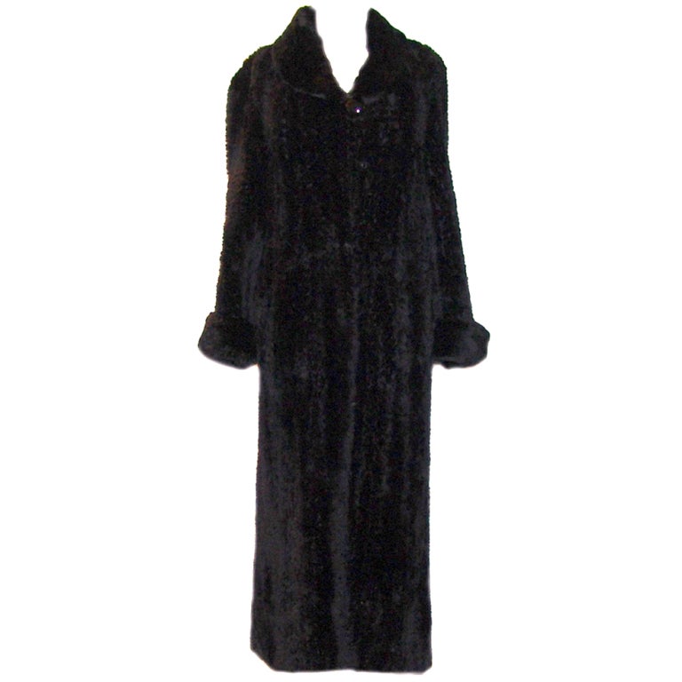 Paula Lishman Custom Sheared Beaver Coat at 1stDibs