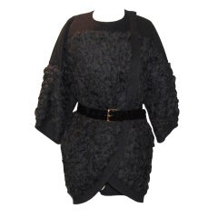 Louis Vuitton Black Wool and Silk Jacket