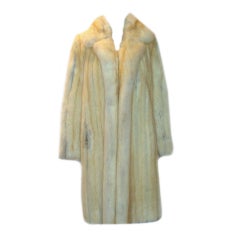 J. Mendel Ivory Sable Fur Coat