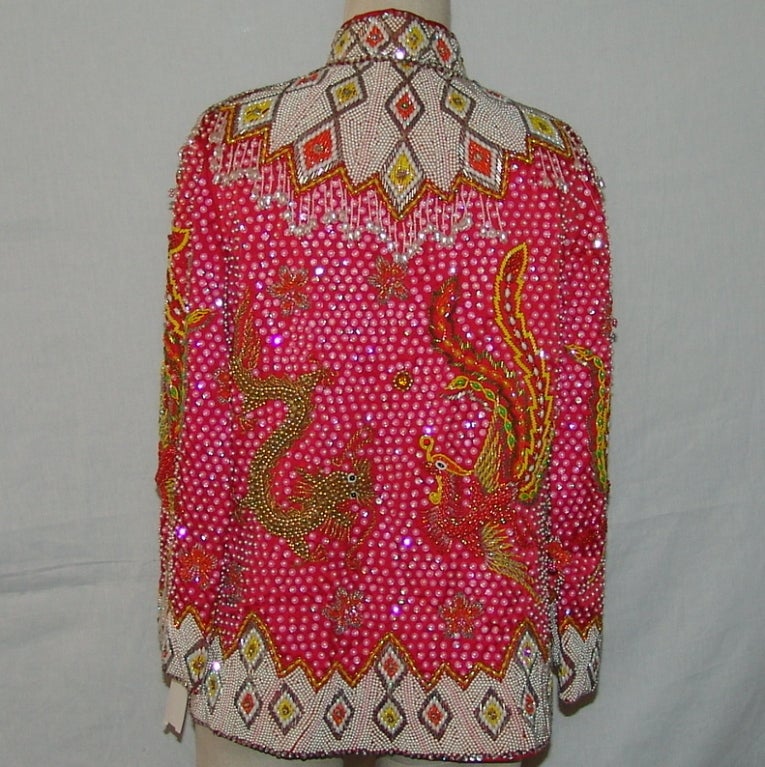 Vintage Beaded Jacket at 1stDibs