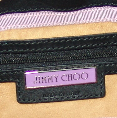 Jimmy Choo Black Patent Leather Handbag 4