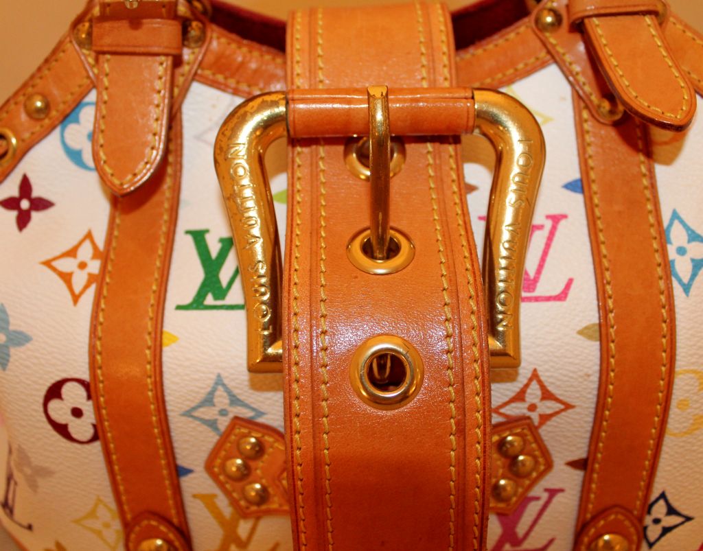 Women's Louis Vuitton Multi Color Theda Handbag-Limited Edition