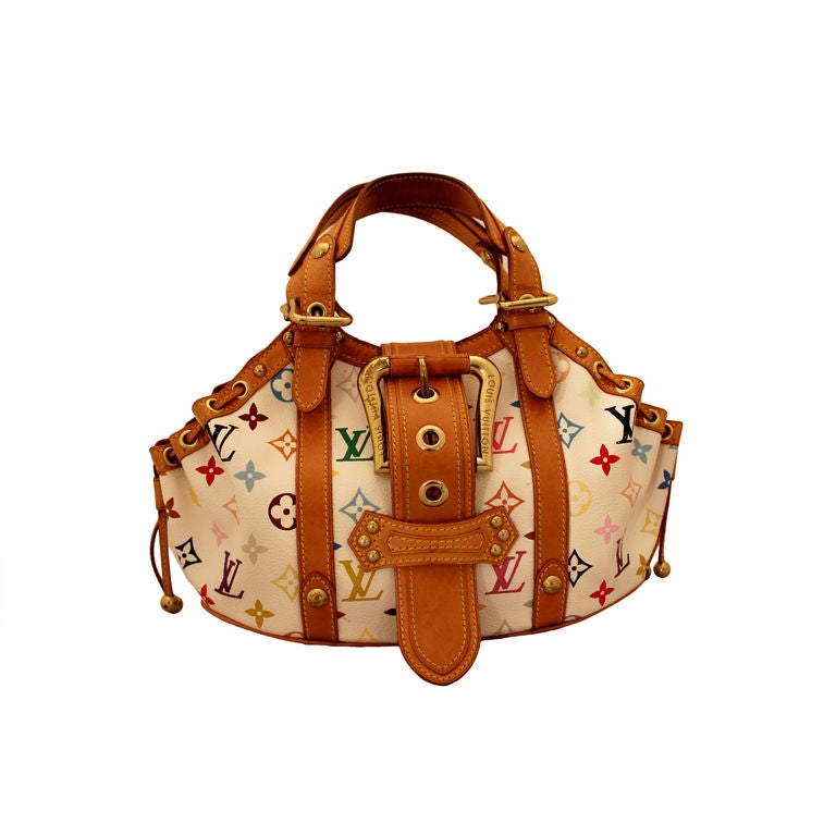 Louis Vuitton Multi Color Theda Handbag-Limited Edition