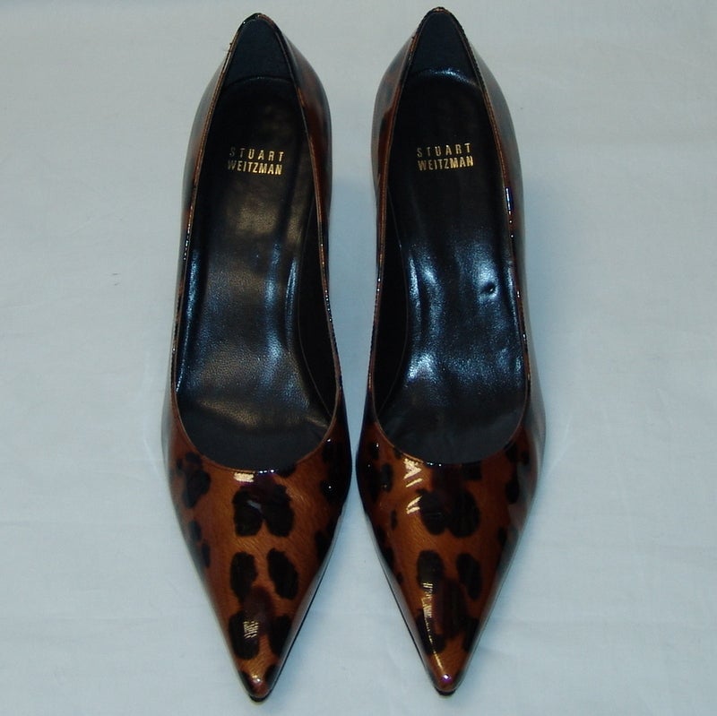 patent leopard print shoes