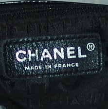Chanel Black Patent Leather Coco Cabas Handbag 4