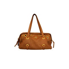 Bottega Veneta Tan Woven Handbag 11