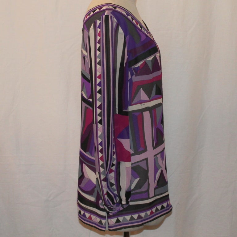 Women's Pucci Multi Colored Blouse