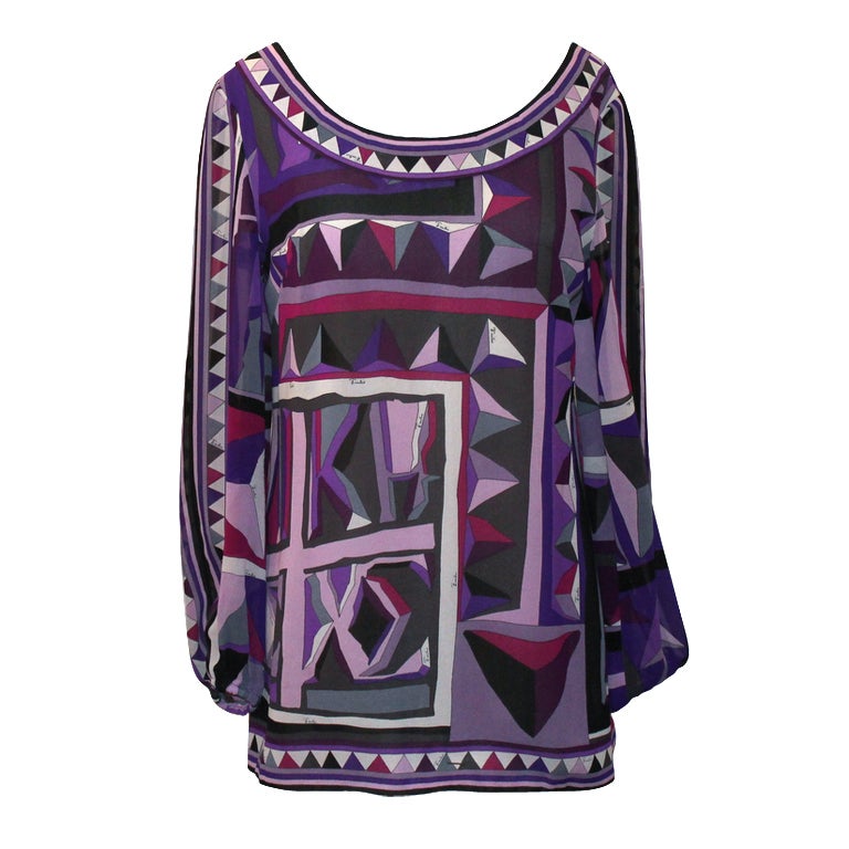 Pucci Multi Colored Blouse