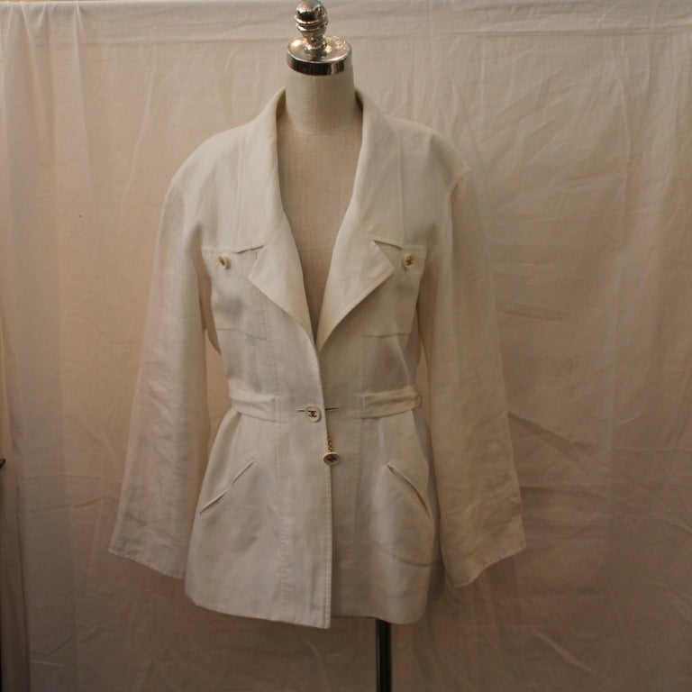 Chanel Linen Jacket