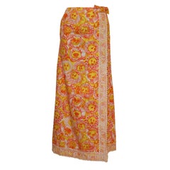 Retro Lilly Pulitzer Long Skirt