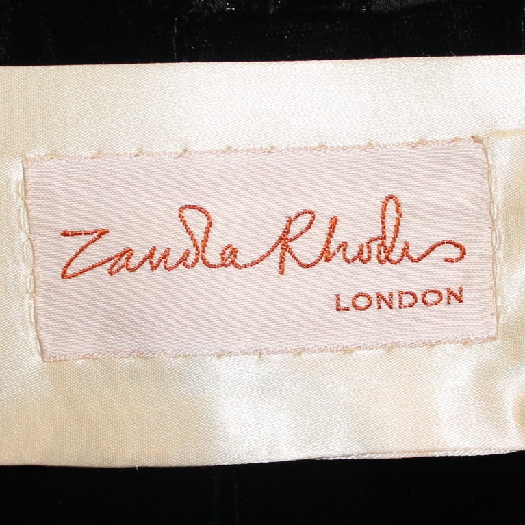 Vintage Zanda Rhodes Pale Yellow Silk Organza Print Gown - L - Circa 80's In Excellent Condition In West Palm Beach, FL