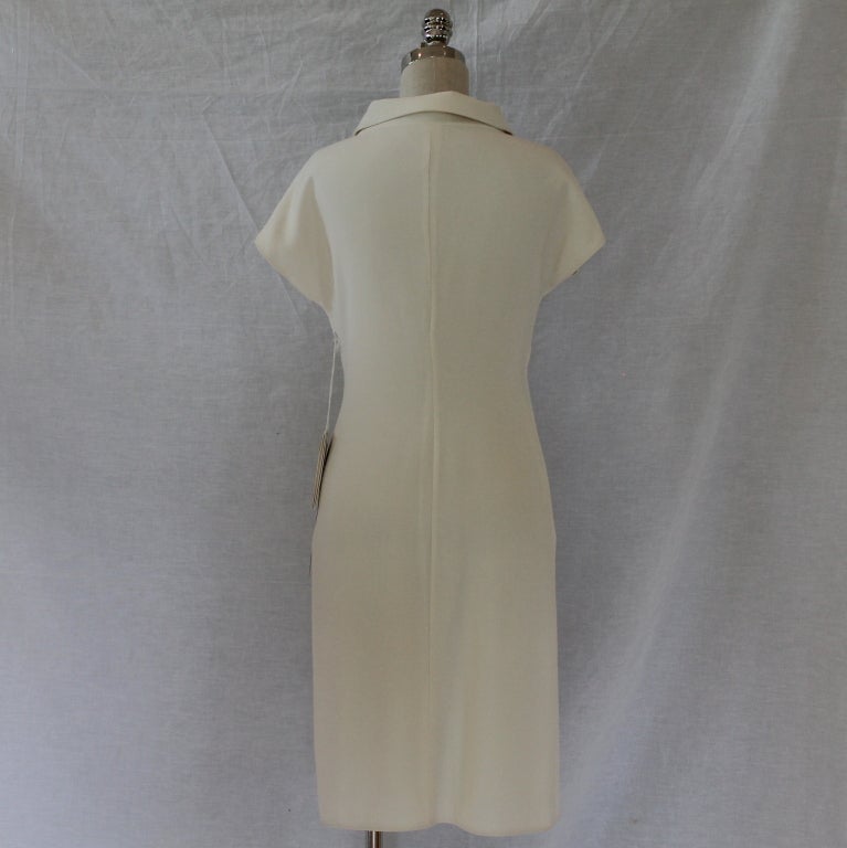 Gray Valentino Ivory Dress
