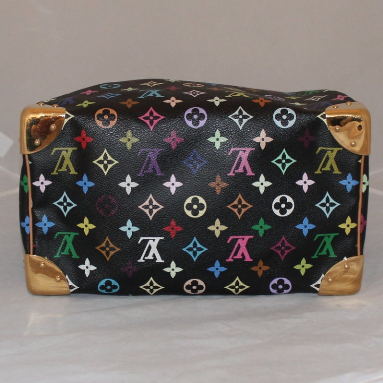 Louis Vuitton Multi color Large Speedy Handbag 1
