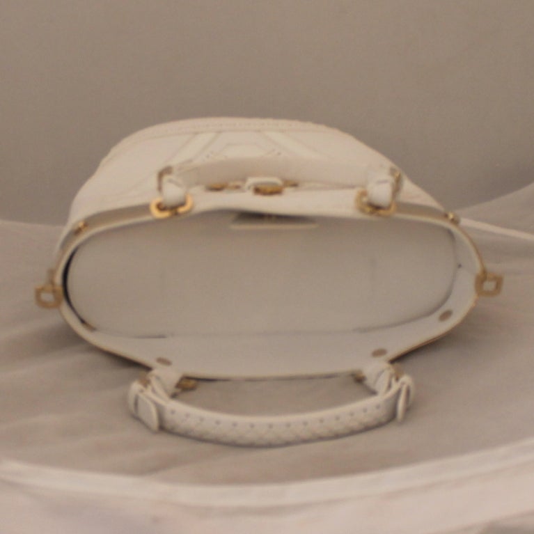 Versace White Handbag with GHW Spring 2007 1