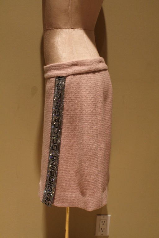 Dolce and Gabanna Pink Tweed Skirt Suit - Sz 8 5