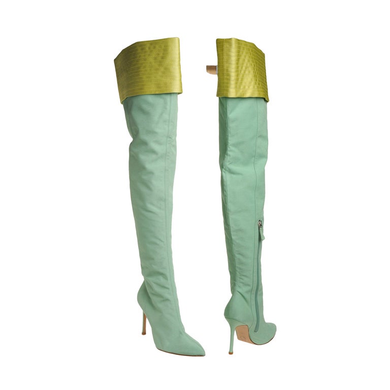 2015 atelier versace patent leather gogo boots