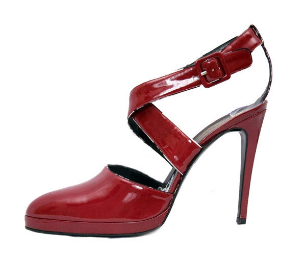 2015 atelier versace patent leather gogo boots