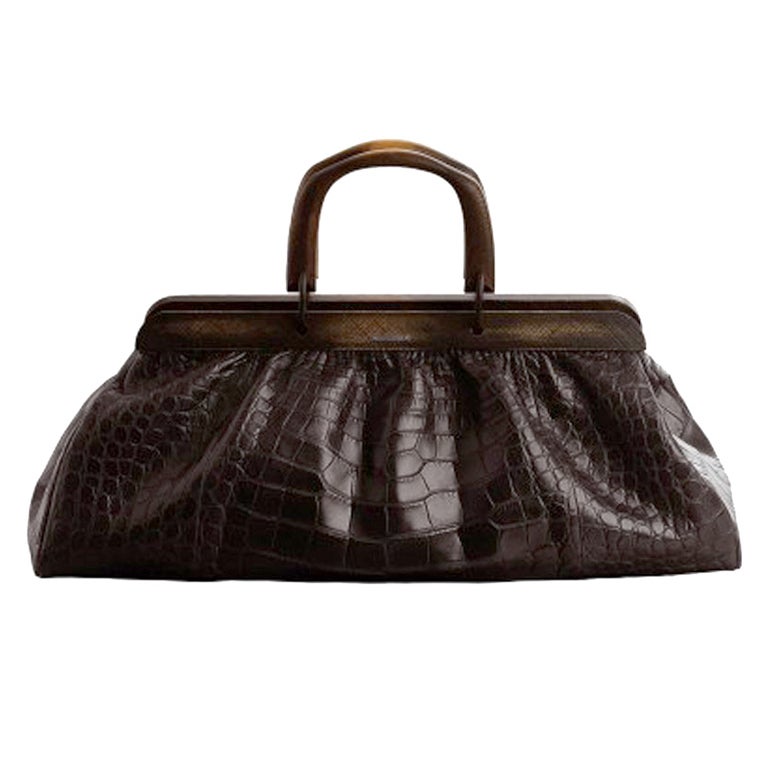 TOM FORD for GUCCI crocodile handbag