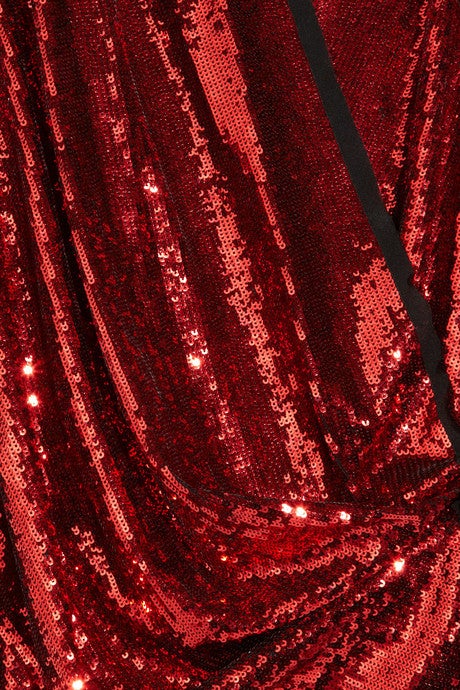 BRAND NEW BALMAIN DRESS

Steal the spotlight in Balmain's sensational sequin-showered silk mini dress - add a bold red lip and you're good to go.

Balmain mini dress: black silk, ruby-red sequin embellishment, long sleeves, zip-fastening cuffs,