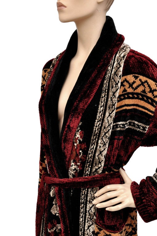 JEAN PAUL GAULTIER MAILLE FEMME CHENILLE COAT 4