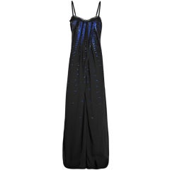 ROBERTO CAVALLI Sequin-embellished crepe jumpsuit