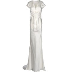 Celeb's Fave Christian Dior White Gown