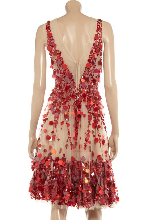 valentino embellished dress