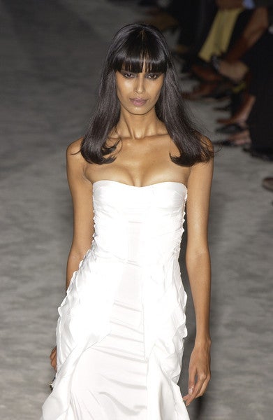 S/S 2004 TOM FORD for GUCCI WHITE SILK DRESS 7