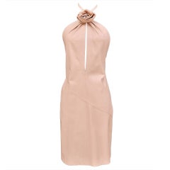 TOM FORD für GUCCI NUDE LEATHER DRESS 38