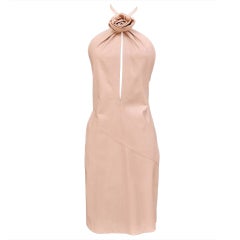 TOM FORD für GUCCI NUDE LEATHER DRESS 38