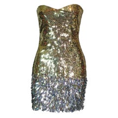 $15, 000 VERSACE SEQUIN DRESS *Gwyneth wore at the Grammy Awards