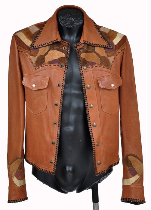 Tom Ford for Gucci Men's Leather Jacket 1