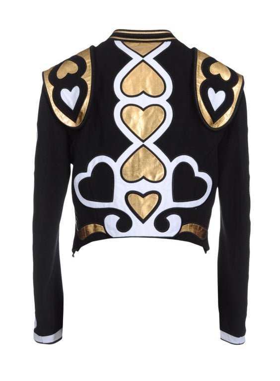 MOSCHINO EMBELLISHED JACKET

Size 42 - US 6

Brand new