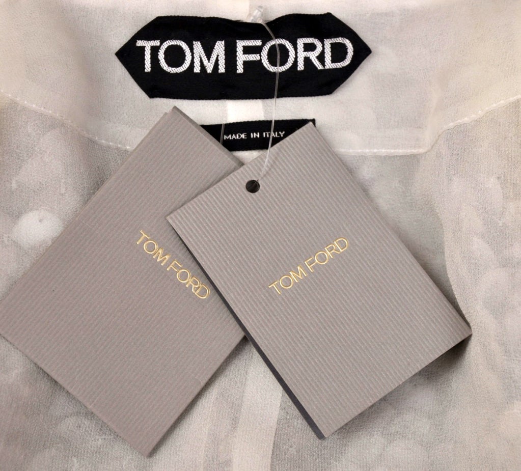 New Tom Ford Mother-of-Pearl Jacket 6