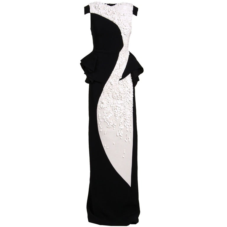 ANTONIO BERARDI black and white gown from 2013 BAFTA Awards!