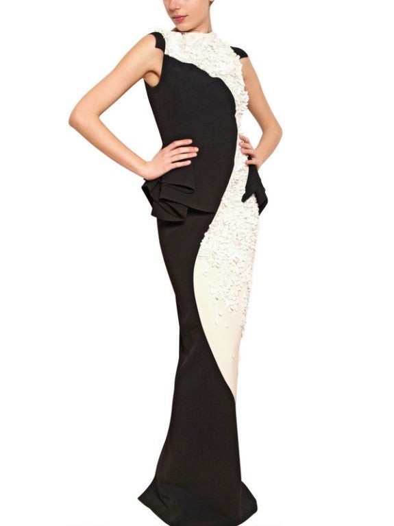 ANTONIO BERARDI black and white gown from 2013 BAFTA Awards! 4