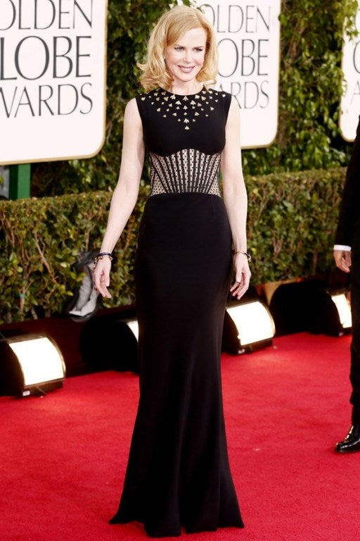 Alexander McQueen gown Nicole wore for 2013 Golden Globe Awards In New Condition In Montgomery, TX