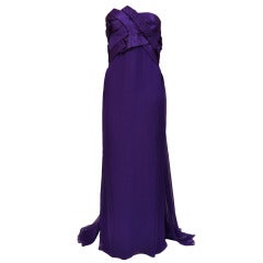 $18,145 New VERSACE EMBELLISHED SILK LONG DRESS 9