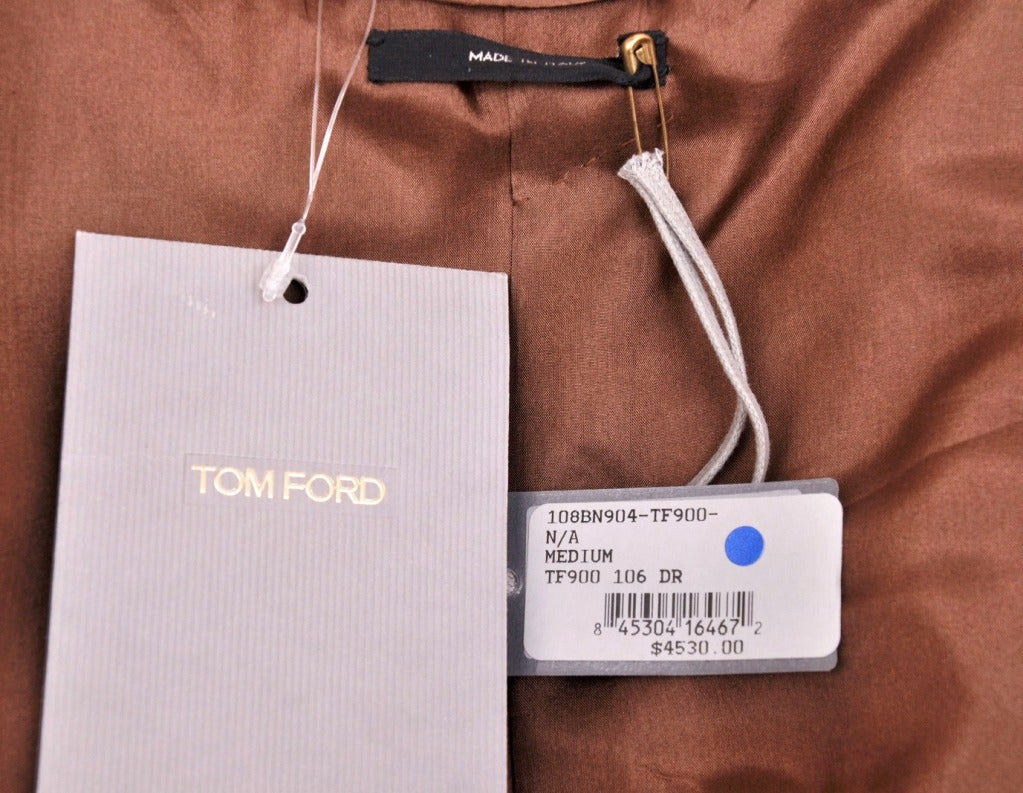 Tom Ford Men's Silk Robe In New Condition In Montgomery, TX