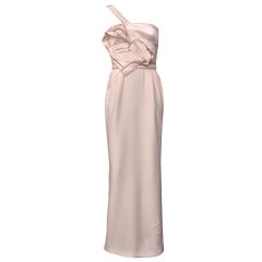 $18,125 New Versace One Shoulder White Long Ddress With Heart 9