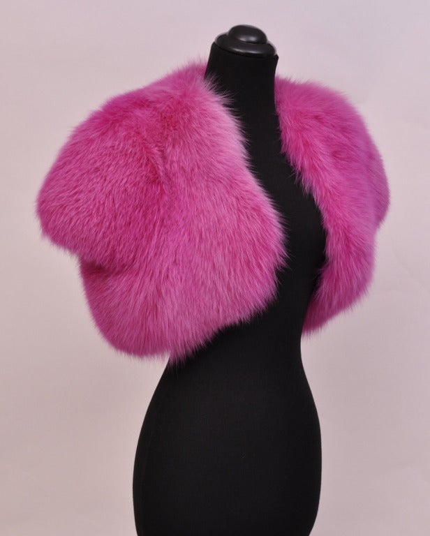 pink jacket fox