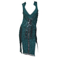 Gucci Crystal Embellished Dress, S/S 2005