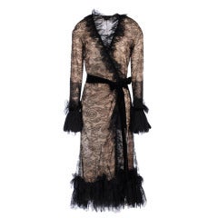 New Tom Ford Black Lace Dress