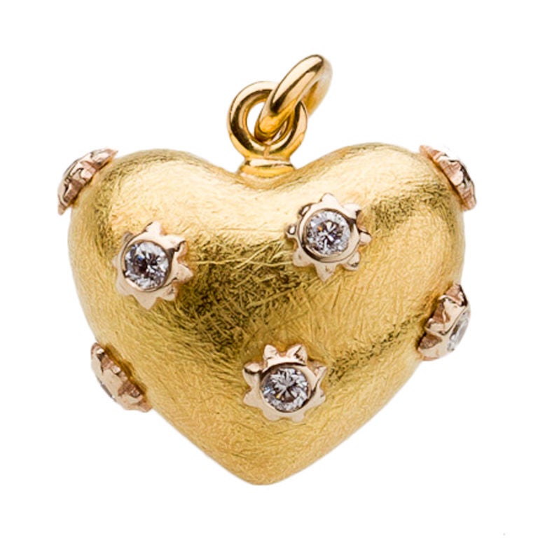 "DIAMOND STAR" Heart by Boregaard For Sale